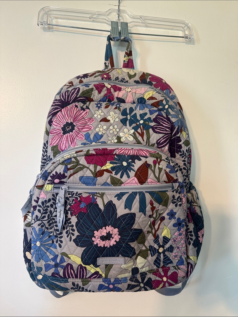 Vera Bradley Essential Compact Backpack in the Bengal Lily Pattern